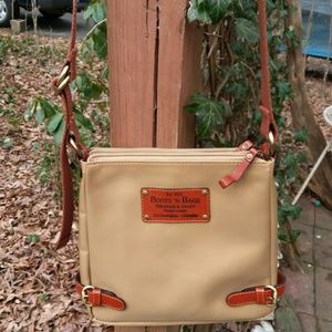 Boots'n Bags Leather and Nylon Crossbody  Bag